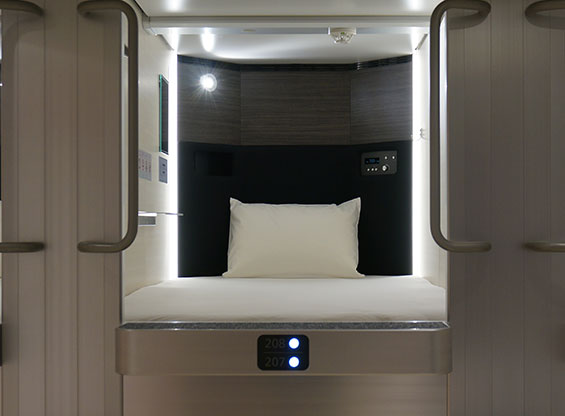 Capsule hotel only for women